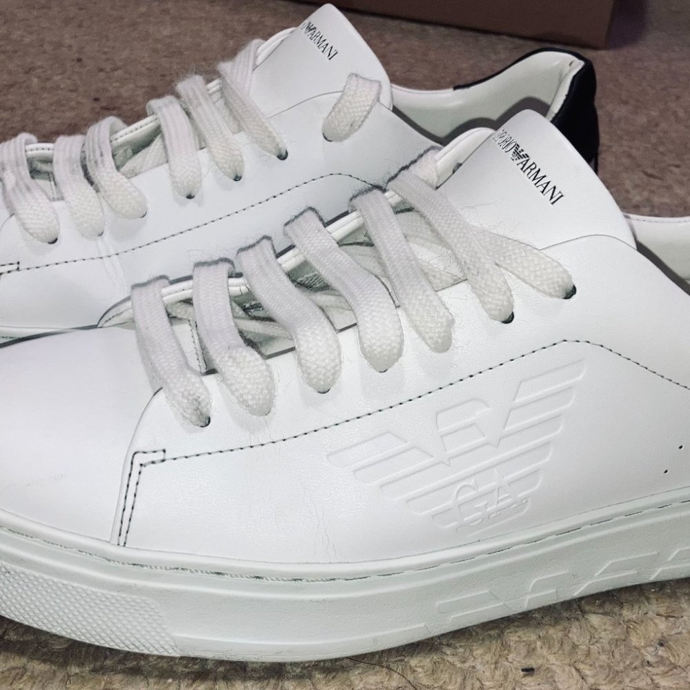 Emporio Armani Sneakers, Size 9 Like New!!